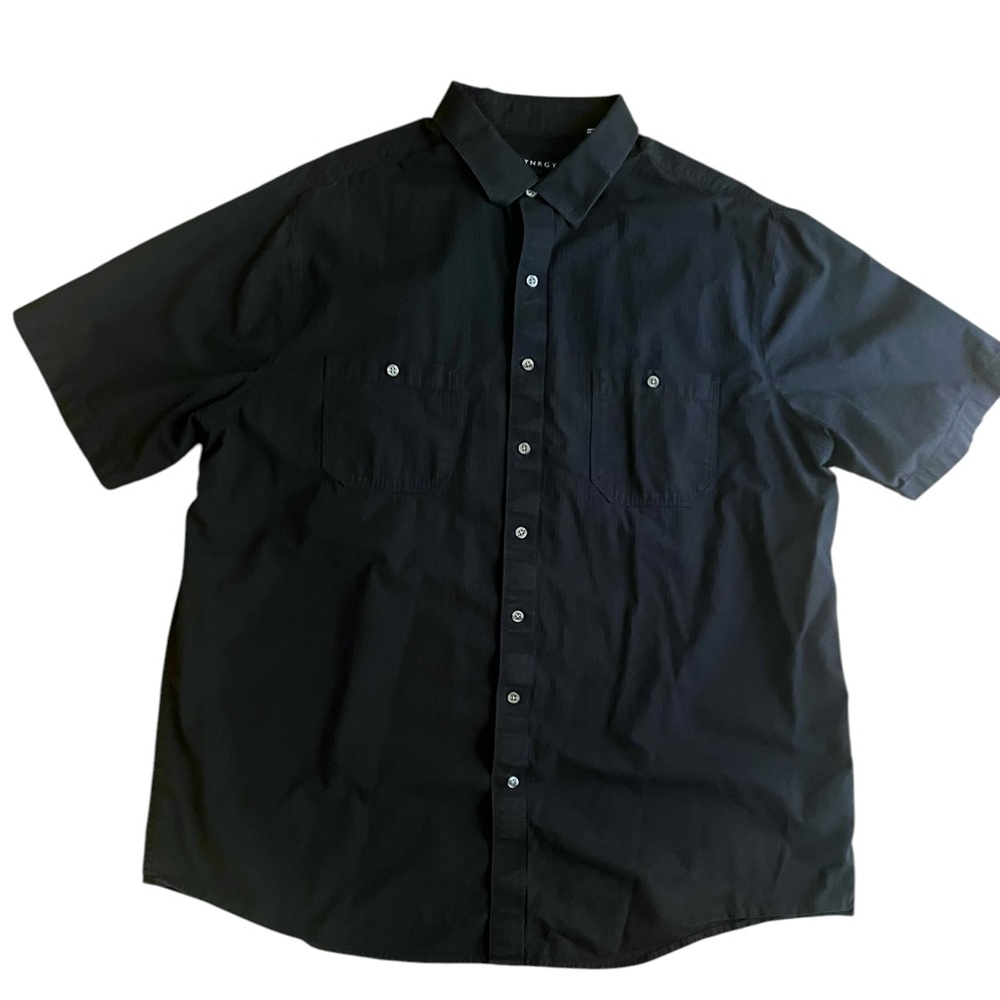 Men’s Synrgy Short Sleeve Button-down Shirt 1XLT